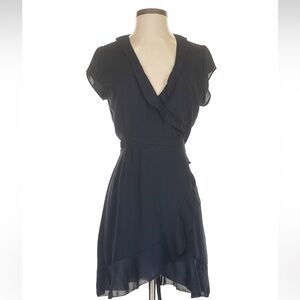 Aritzia Sunday Best Wrap mini sundress